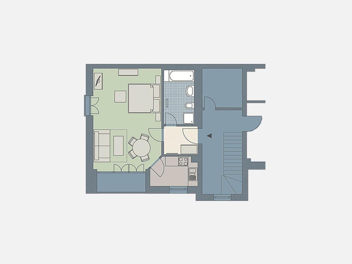Kaiservillen Heringsdorf - 1-Raum-Ferienwohnung Mit Balkon Dr3 المظهر الخارجي الصورة